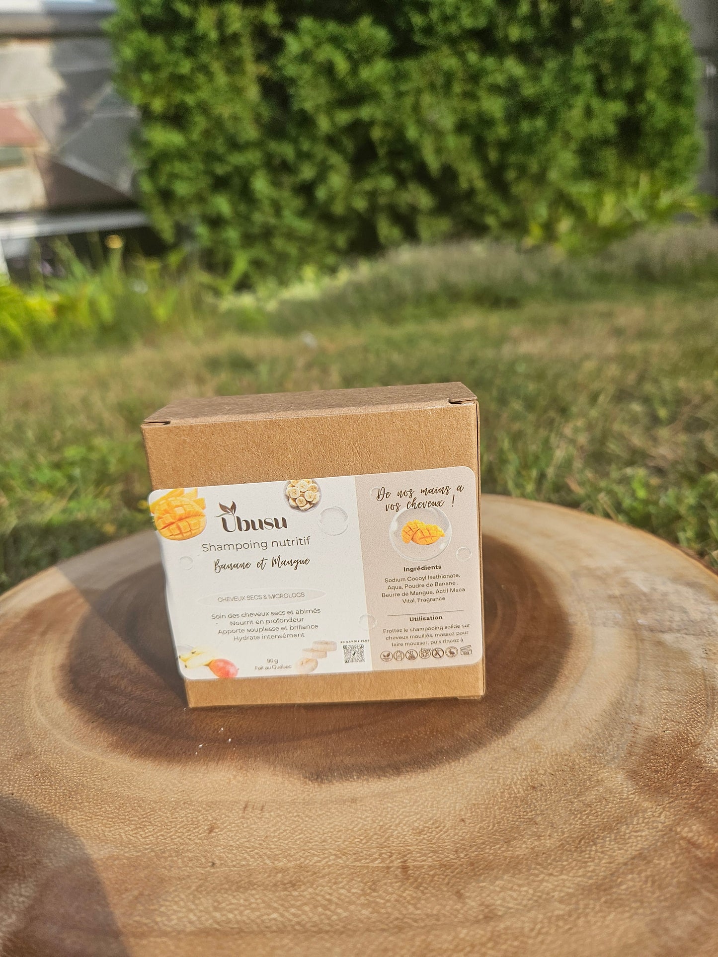 Shampoing nutritif à la Banane et Mangue