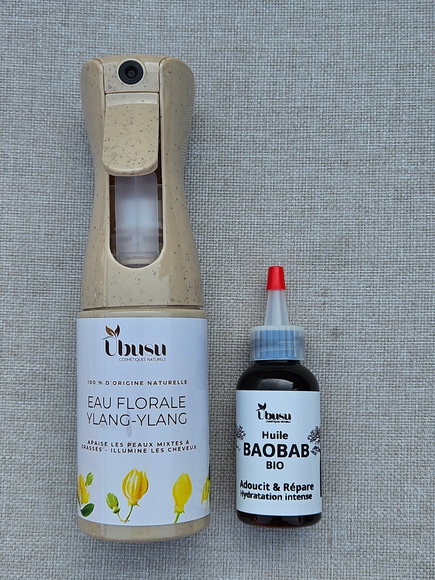 Pack UBUSU – Spray + Huile de Baobab