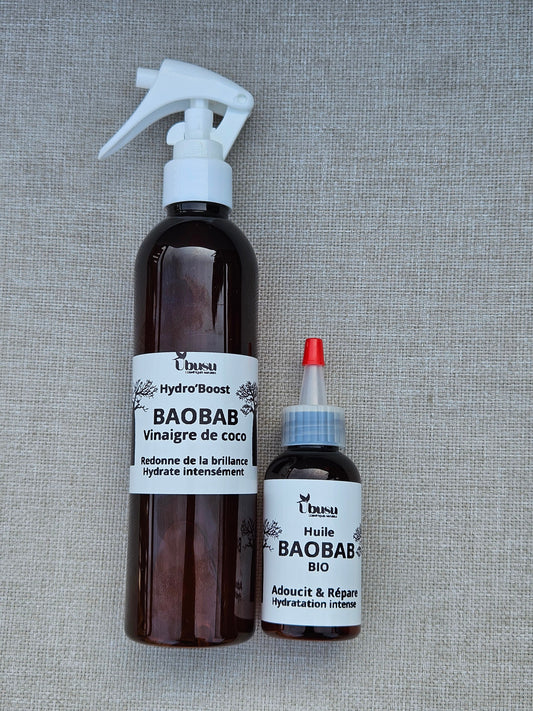 Pack UBUSU – Spray + Huile de Baobab