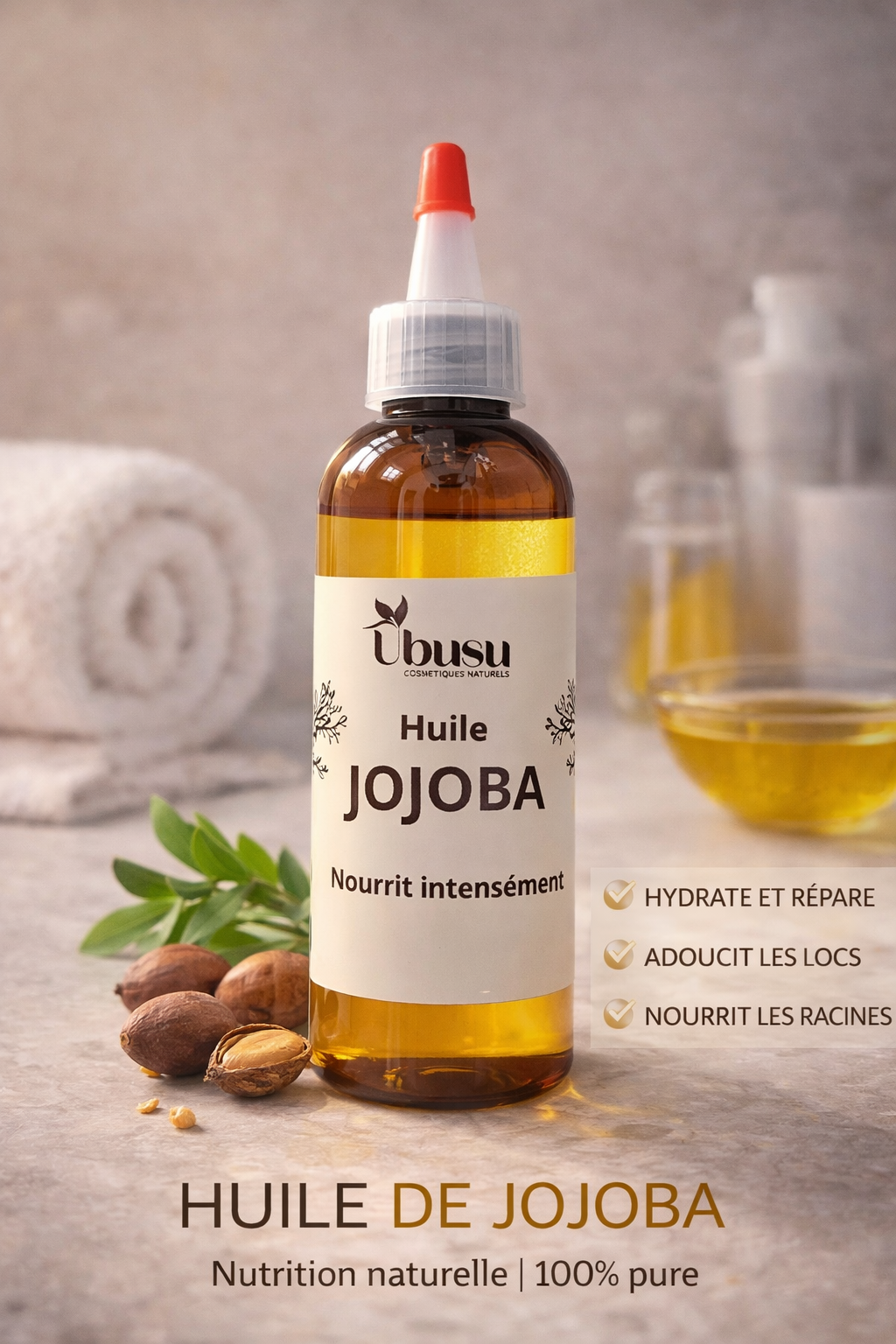 Huile de Jojoba Bio - 60 ml