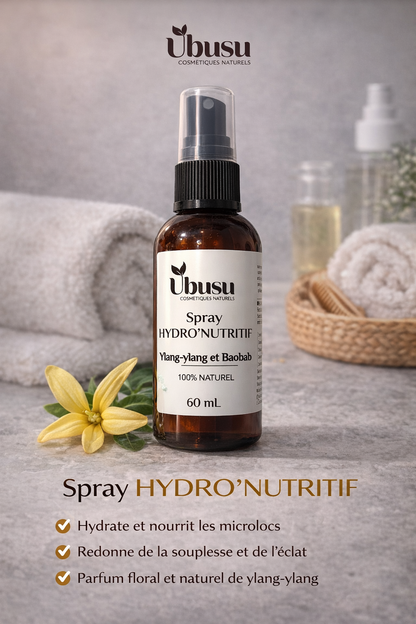 Spray Hydro’Nutritif – Baobab, Ylang-Ylang & Honeyquat